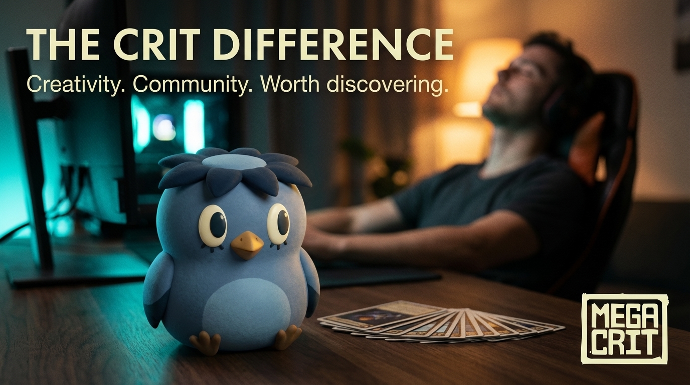 Why Indie Gamers Crave the Crit Difference: Creativity, Community, Cards